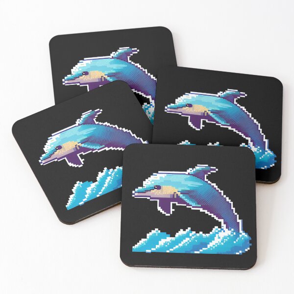 Item preview, Cute little dolphin. designed and sold by Pixelarium.