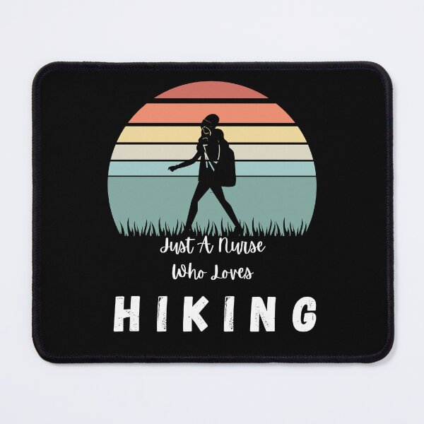 Item preview, Just A Nurse Who Loves Hiking designed and sold by smailjr.