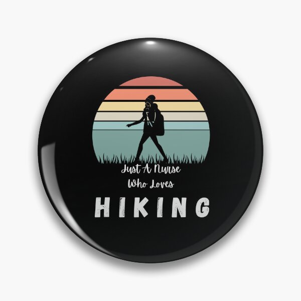 Item preview, Just A Nurse Who Loves Hiking designed and sold by smailjr.