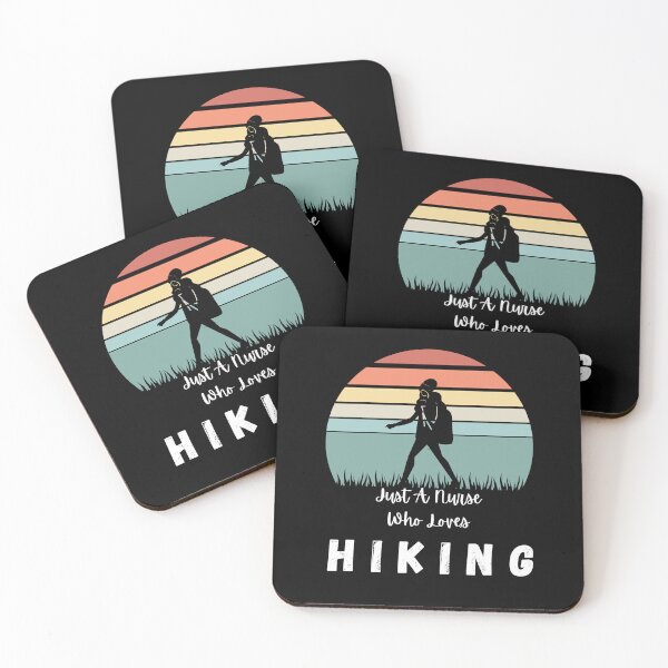 Item preview, Just A Nurse Who Loves Hiking designed and sold by smailjr.