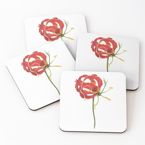 Item preview, Red Spider Lily Flower/ Botanical Art  designed and sold by DalissaNieves.