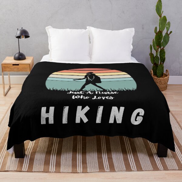 Item preview, Just A Nurse Who Loves Hiking designed and sold by smailjr.
