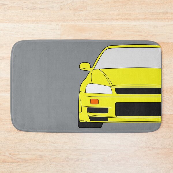 Item preview, Nissan Skyline R34 GTR yellow color designed and sold by EdimDesign.