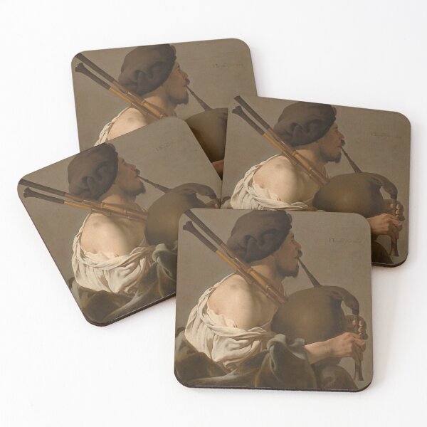 Item preview, Bagpipe Player by Hendrick ter Brugghen, 1624 designed and sold by Vintage Wall Art.