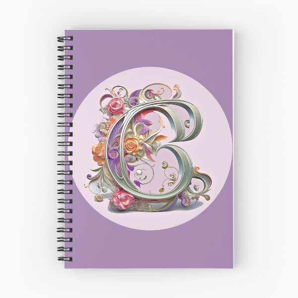 Item preview, Art Font Letter C: Art Nouveau Style, Unique and Colorful, Pink Background designed and sold by factory88.