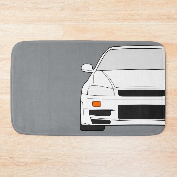 Item preview, Nissan Skyline R34 GTR white color designed and sold by EdimDesign.