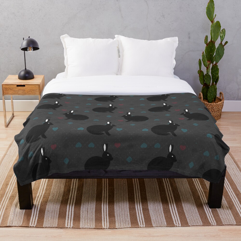 Item preview, Throw Blanket designed and sold by Meronpan-Store.