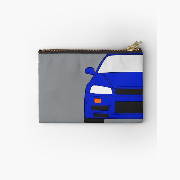 Item preview, Nissan Skyline R34 GTR bayside blue color designed and sold by EdimDesign.