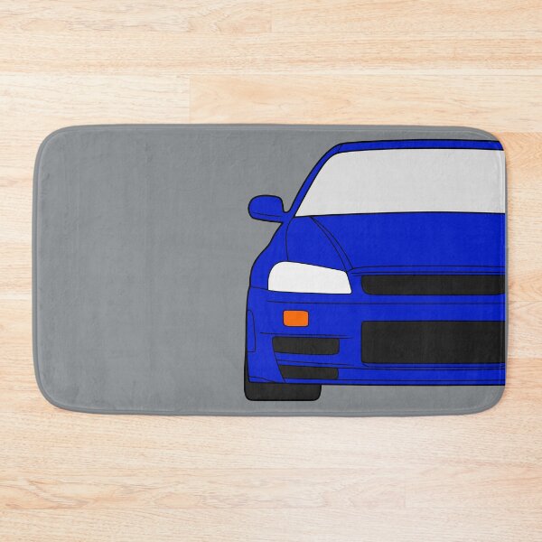 Item preview, Nissan Skyline R34 GTR bayside blue color designed and sold by EdimDesign.