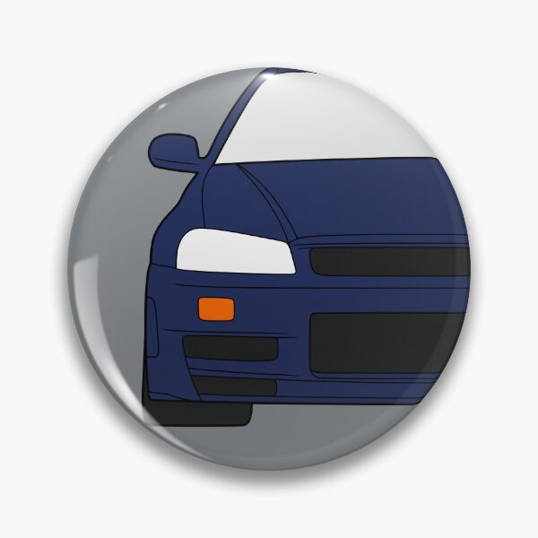 Item preview, Nissan Skyline R34 GTR dark blue color designed and sold by EdimDesign.