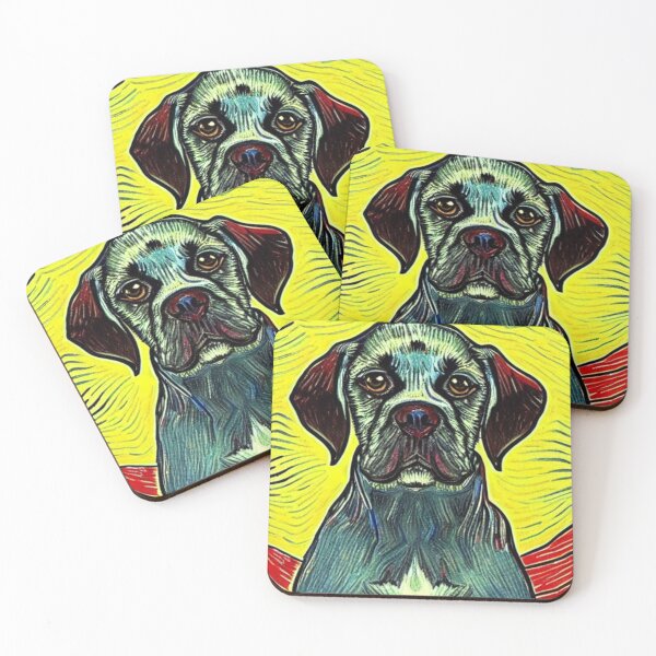 Item preview, DOG Van Gogh Style#1 designed and sold by cardia1991.