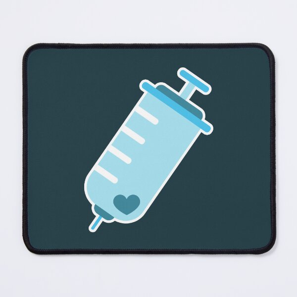 Item preview, Blue Kawaii Syringe designed and sold by sasyall.