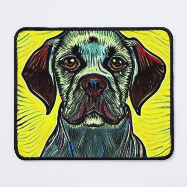 Item preview, DOG Van Gogh Style#1 designed and sold by cardia1991.
