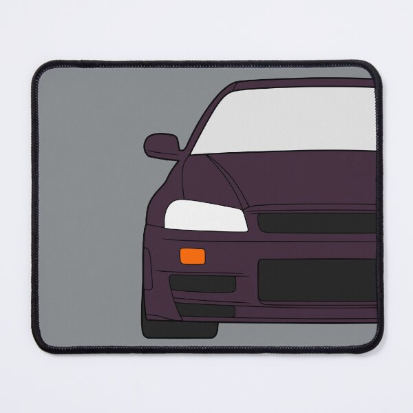 Item preview, Nissan Skyline R34 GTR dark purple color designed and sold by EdimDesign.