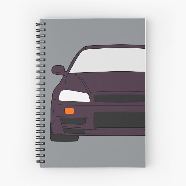 Item preview, Nissan Skyline R34 GTR dark purple color designed and sold by EdimDesign.
