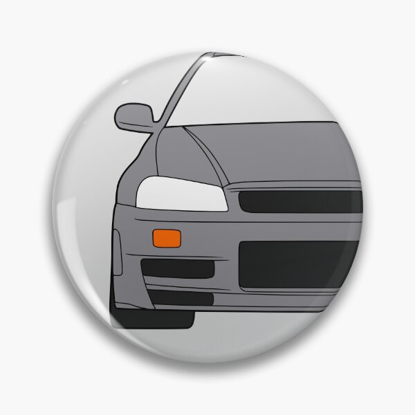 Item preview, Nissan Skyline R34 GTR grey color designed and sold by EdimDesign.
