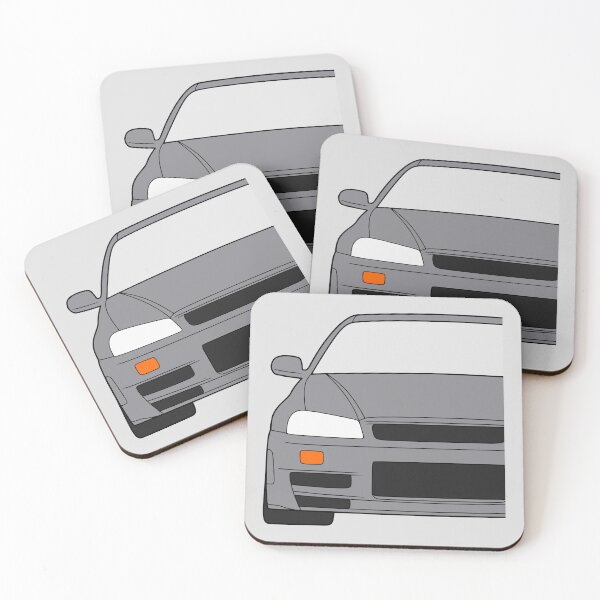 Item preview, Nissan Skyline R34 GTR grey color designed and sold by EdimDesign.