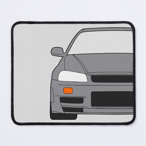 Item preview, Nissan Skyline R34 GTR grey color designed and sold by EdimDesign.