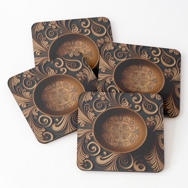 Item preview, Classic Coffee Pattern 5 designed and sold by Juliascutecornr.