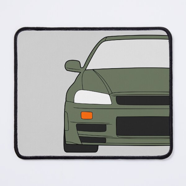 Item preview, Nissan Skyline R34 GTR jade green color designed and sold by EdimDesign.