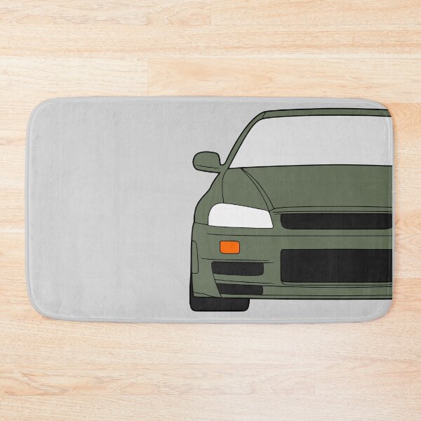 Item preview, Nissan Skyline R34 GTR jade green color designed and sold by EdimDesign.