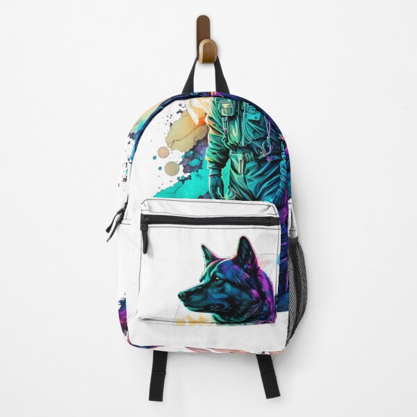 Item preview, Dog Graphic Synthwave designed and sold by ArtShanth.