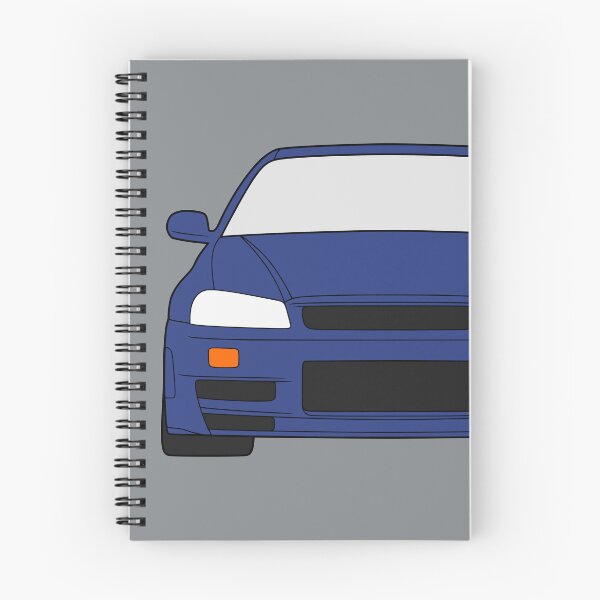 Item preview, Nissan Skyline R34 GTR pearl blue color designed and sold by EdimDesign.