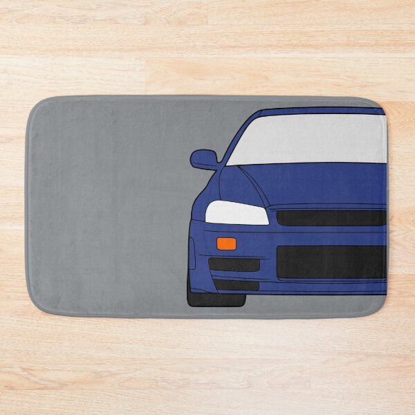 Item preview, Nissan Skyline R34 GTR pearl blue color designed and sold by EdimDesign.