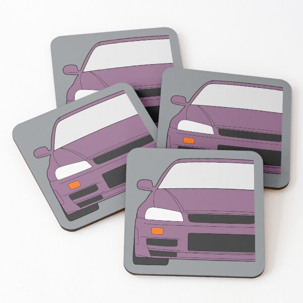 Item preview, Nissan Skyline R34 GTR purple color designed and sold by EdimDesign.