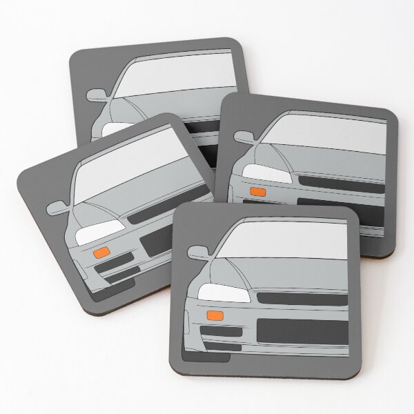 Item preview, Nissan Skyline R34 GTR silver color designed and sold by EdimDesign.