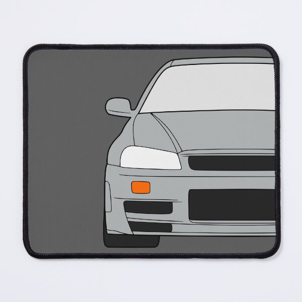 Item preview, Nissan Skyline R34 GTR silver color designed and sold by EdimDesign.