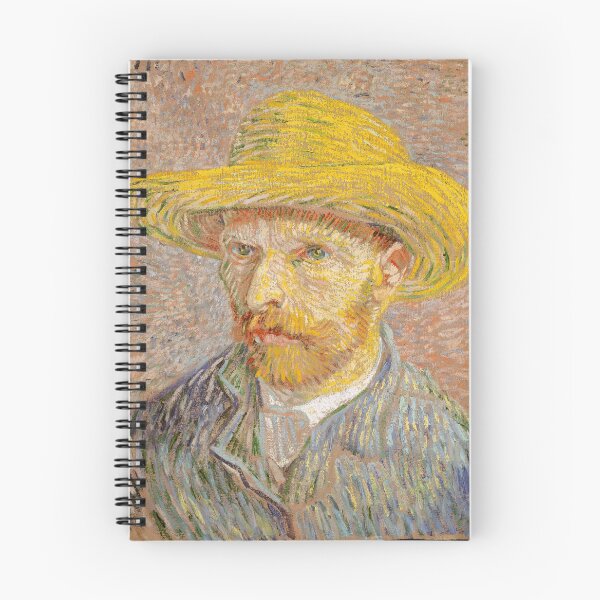Item preview, Self-Portrait with a Straw Hat 1887 Vincent van Gogh  designed and sold by dSquared1801.