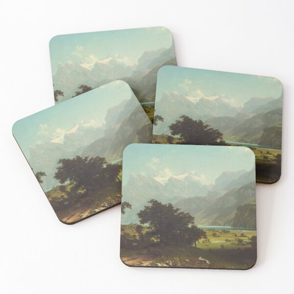 Item preview, Albert Bierstadt Lake Lucerne, 1858  designed and sold by Vintage Wall Art.
