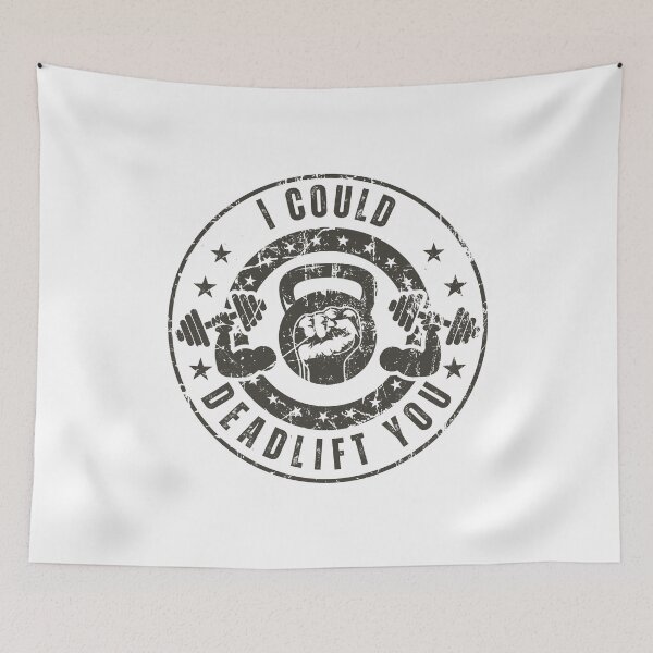 Item preview,  I Could Deadlift You - Powerful - Bodybuilder - Funny Gym Quote designed and sold by ImagesDesigns.