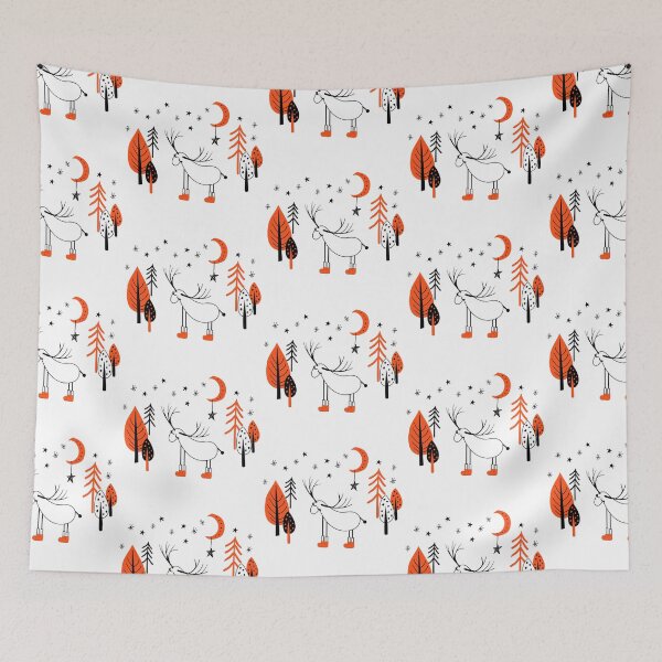 Item preview, Winter Stag in the Forest designed and sold by CreativNode.