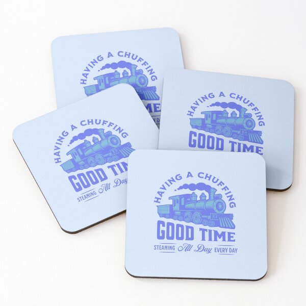 Item preview, Train Having a Chuffing Good Time designed and sold by BobbyRocks.