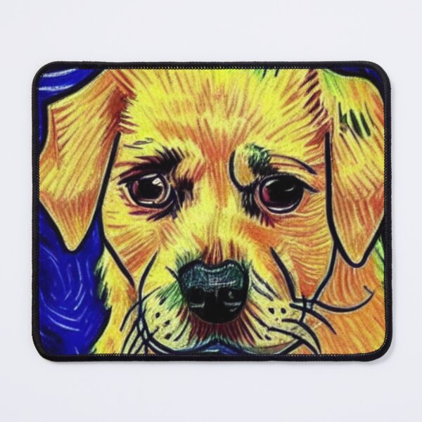 Item preview, DOG Van Gogh Style#2 designed and sold by cardia1991.
