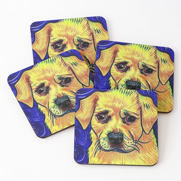 Item preview, DOG Van Gogh Style#2 designed and sold by cardia1991.