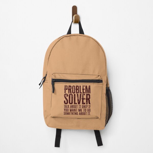 Item preview, Problem Solver: Talk About It Only If You Want Me To Do Something About It - Burgundy designed and sold by Reconocer.