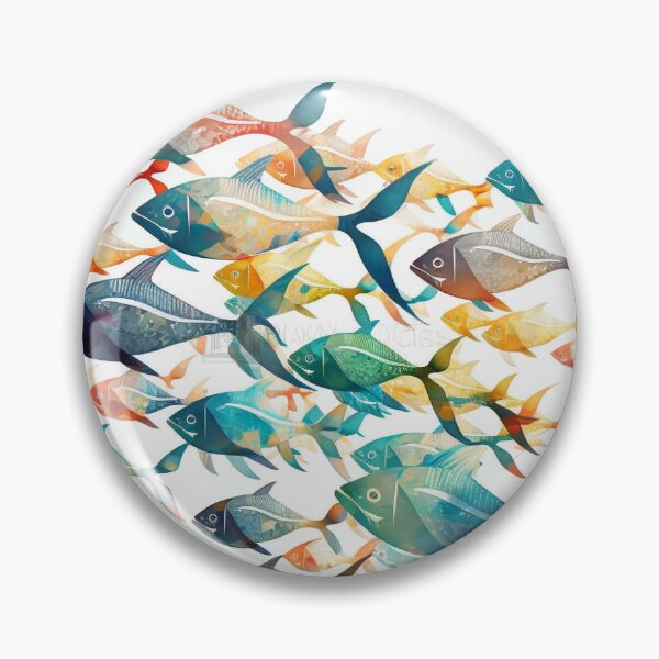 Item preview, Colorful fishes designed and sold by christbi2.