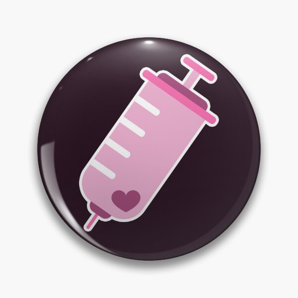 Item preview, Pink Kawaii Syringe  designed and sold by sasyall.