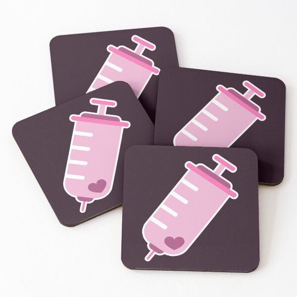 Item preview, Pink Kawaii Syringe  designed and sold by sasyall.