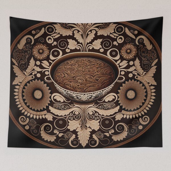Item preview, Classic Coffee Pattern 6 designed and sold by Juliascutecornr.