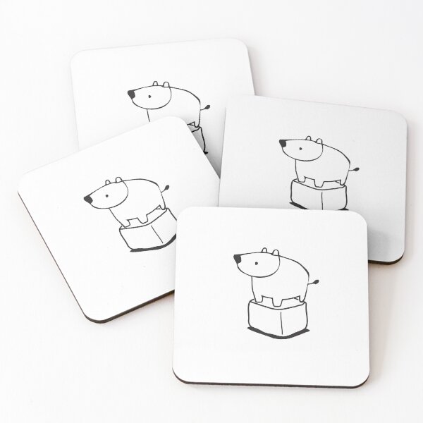 Item preview, lonely icebear on a ice cube designed and sold by RBBll.