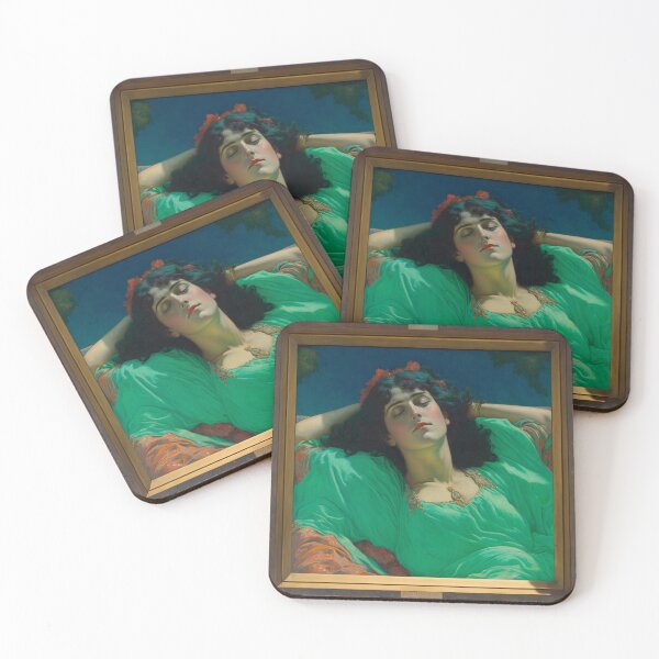 Item preview, Maxwell Parrish painting designed and sold by OlgaHunyadi.