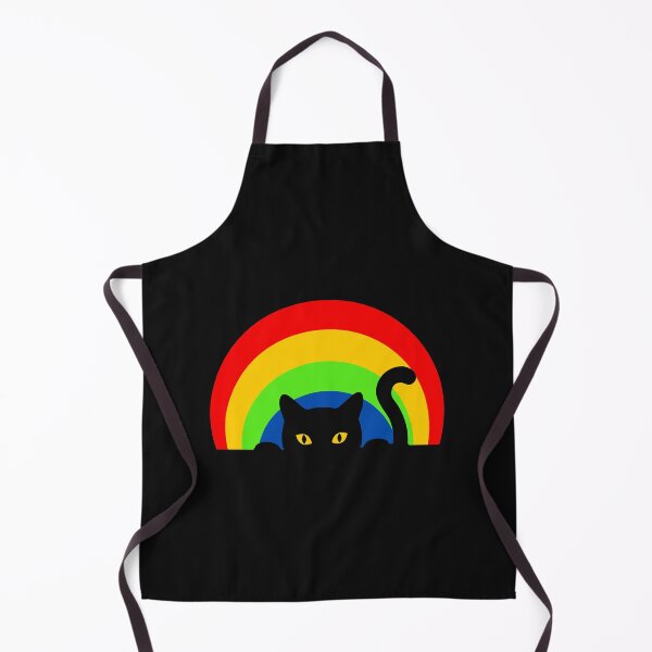 Item preview, Rainbow Cat Red Yellow Green Blue Funny Happy Witty Joke Sarcastic Spiritual Animal Birthday Gift designed and sold by EpsilonEridani.