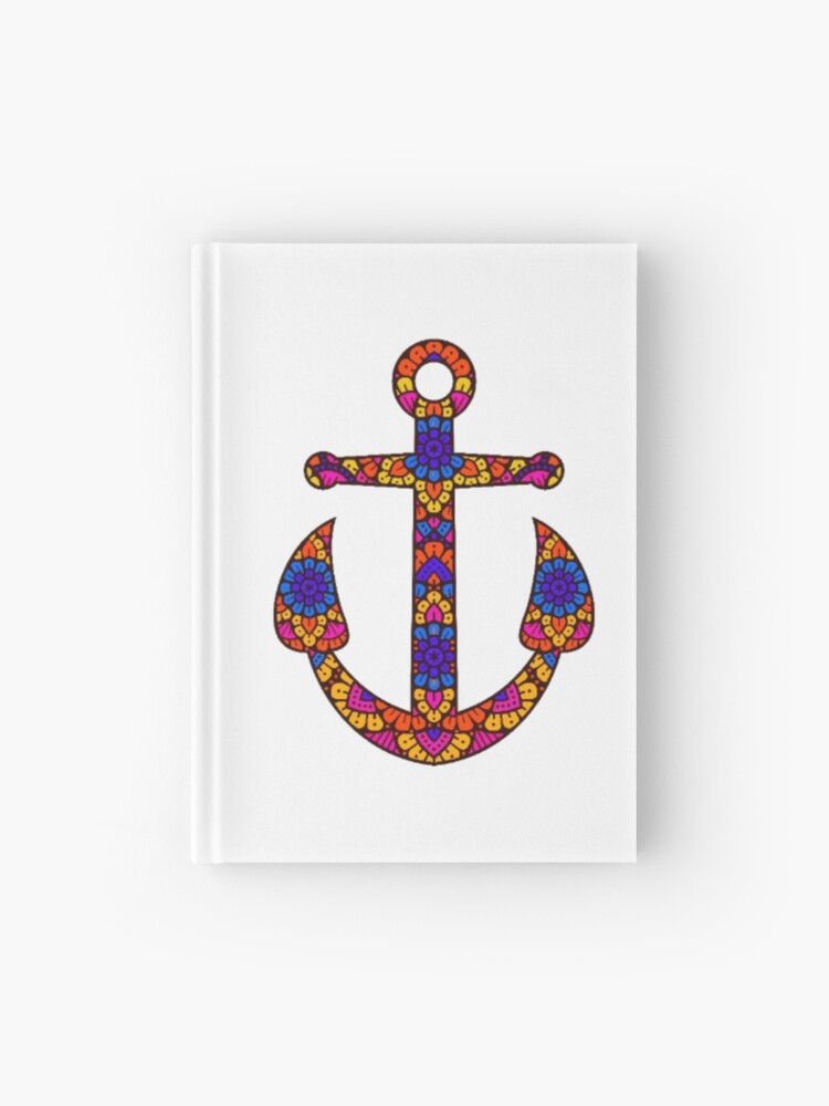 Nautical Anchor and Mandala Compass/Jpg/ Graphic by