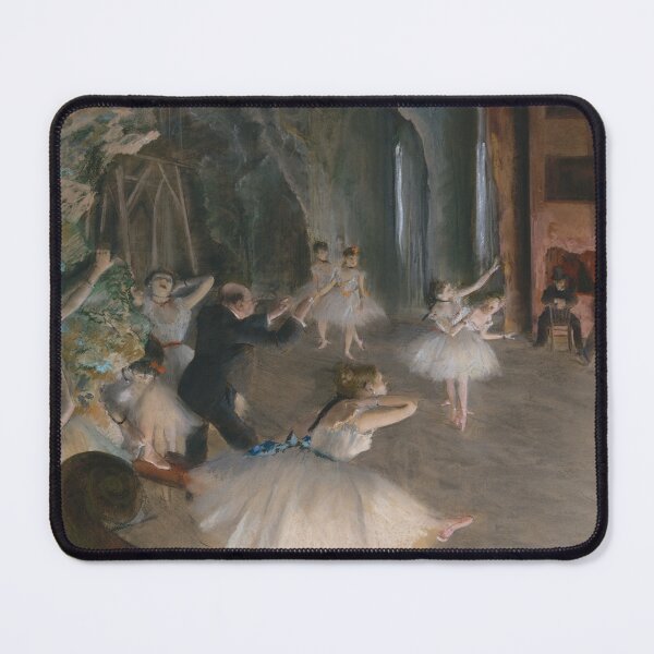 Item preview, The Rehearsal Onstage ca. 1874 Edgar Degas  designed and sold by dSquared1801.