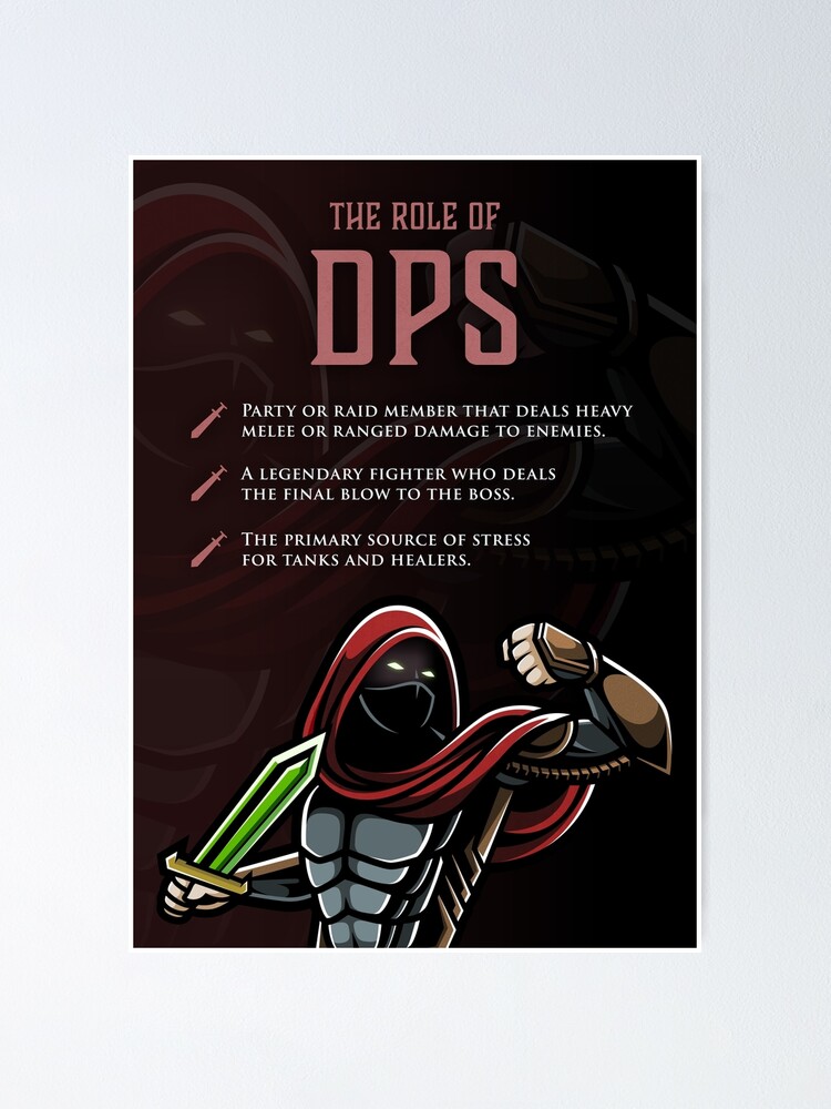 The Role of DPS Funny Video Game Raid Party Player The Role of DPS Funny Video Game Raid Party Player
