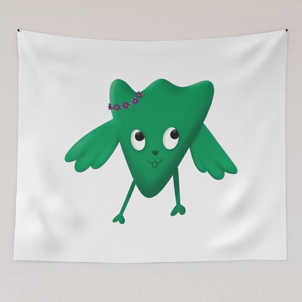 Item preview, Sage the Fluff Monster designed and sold by NoniBeeArtwork.
